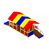 Будиночок-альтанка для дітей з обмеженими можливостями